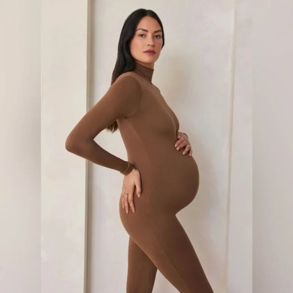 Bumpsuit Penelope Unitard In Mocha Size Small - Picture 2 of 10